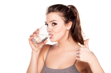 eau fitgirl boit de l eau