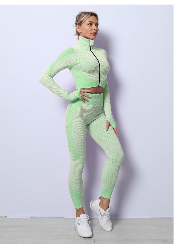 ensemble legging femme vert pomme
