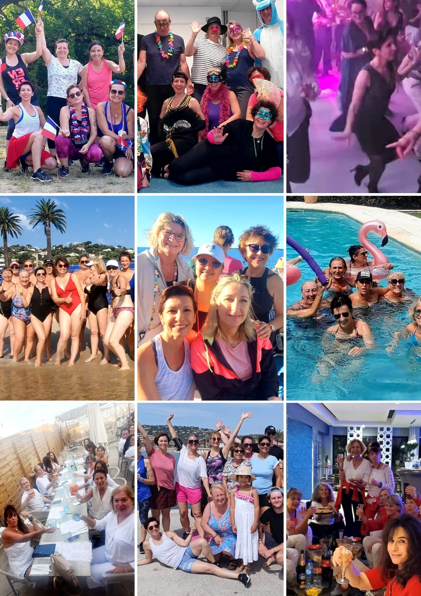 sorties groupe association fitness et partage